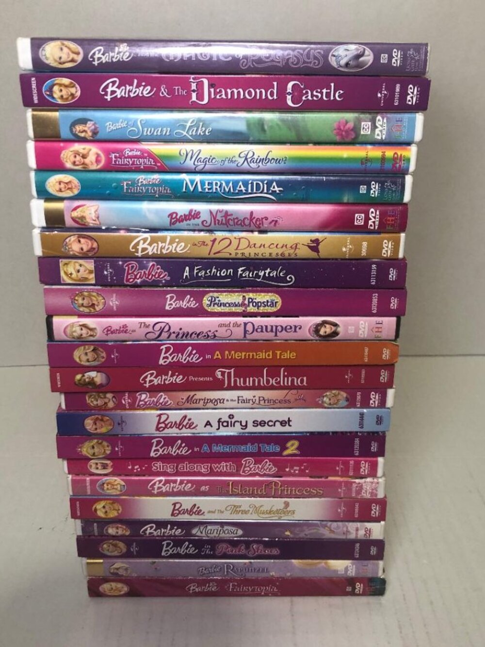 Barbie DVD Bundle Collection Lot x22 - Kids Children's Girls Movies Films
